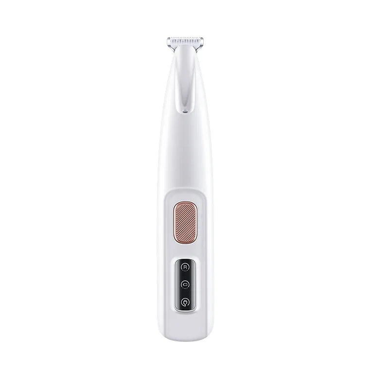 Pet Foot Grooming Shaver - Electric Trimmer for Cat and Dog Paw Care with LED Light